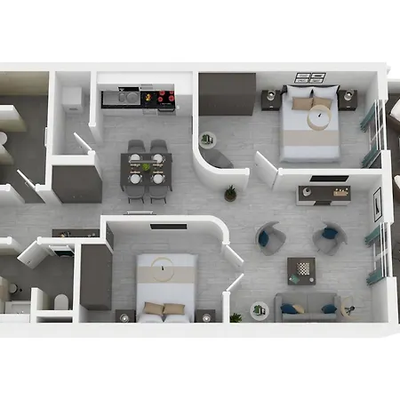 Columbus Mit Ostbalkon *